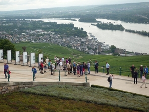 5 Rudesheim, wandeling Niederwald monument _P1190994