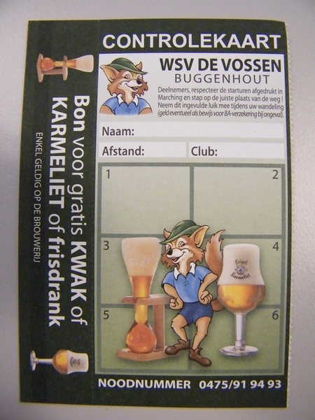 kwaktocht wsv de vossen buggenhout