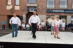 Dansen op de jaarmarkt Centrum - 15 september 2014