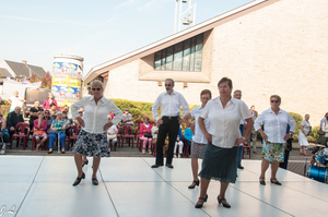 Dansen op de jaarmarkt Centrum - 15 september 2014