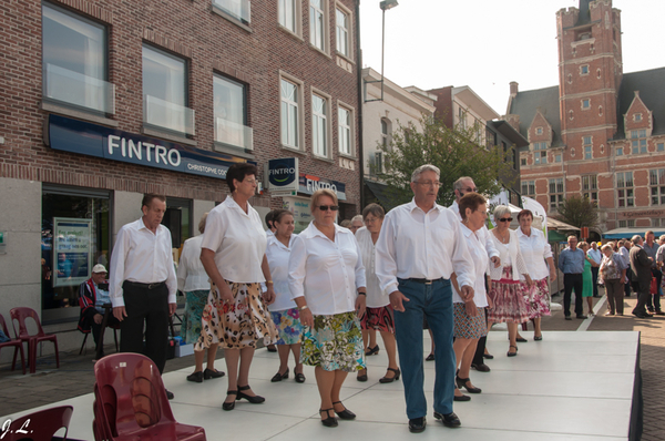 Dansen op de jaarmarkt Centrum - 15 september 2014