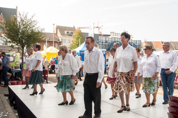 Dansen op de jaarmarkt Centrum - 15 september 2014