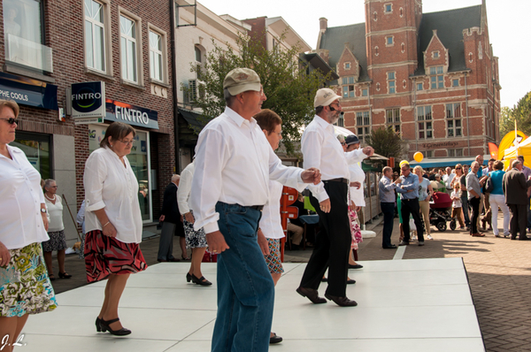 Dansen op de jaarmarkt Centrum - 15 september 2014