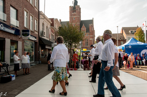 Dansen op de jaarmarkt Centrum - 15 september 2014