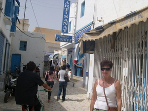 Dorpsstraat in Djerba