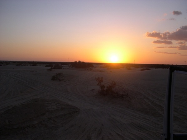 Sunset in de Sahara