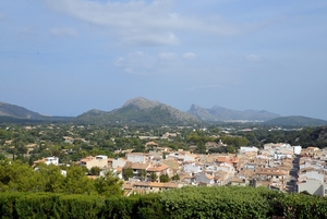 211 Mallorca oktober 2014 - Pollença Calvario met kapel en uitzi