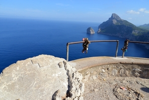 353 Mallorca oktober 2014 - Formentor Mirrador en uitzichten