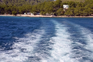 391 Mallorca oktober 2014 - Formentor strand en boot naar Pollen