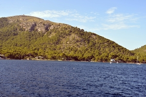 393 Mallorca oktober 2014 - Formentor strand en boot naar Pollen