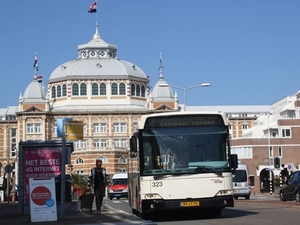 323 Badhuisweg met het Kurhaus op de achtergrond.