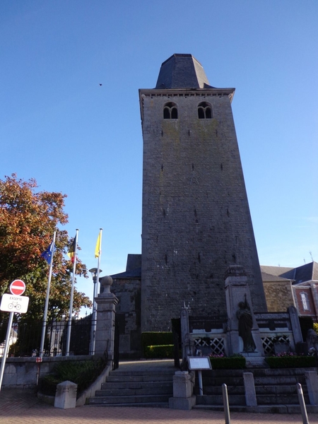 Eglise des Capucins, toren weg door onweerschade