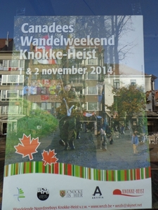 Canadees Wandelweekend in Knokke