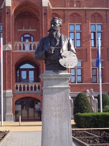 Borstbeeld Alfred Verwees 1896