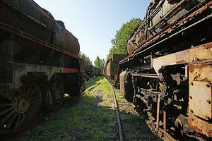 Niks dan roest staal heel erg jammer