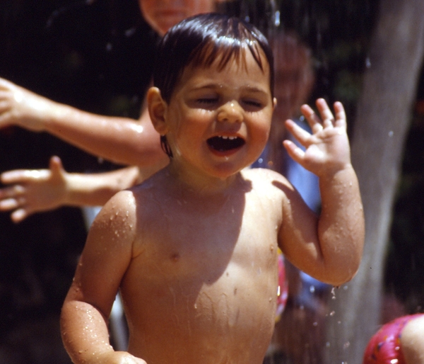 Silvester onder de douche