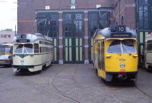 1022 + 1150 Trammuseum Den Haag 02-05-1993