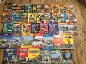 Tramjaargangboeken 1979 t-m 2017