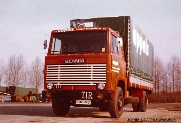 SCANIA-111 APPELS WAALWIJK