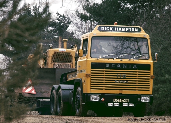 SCANIA-110 Super DICK HAMPTON