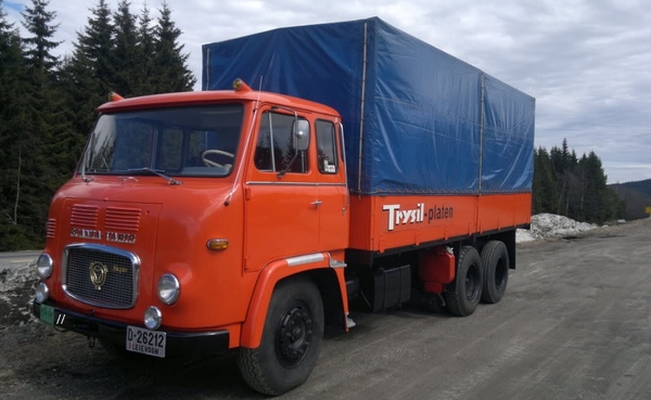 SCANIA-VABIS-76  TRYSIL-PLATEN
