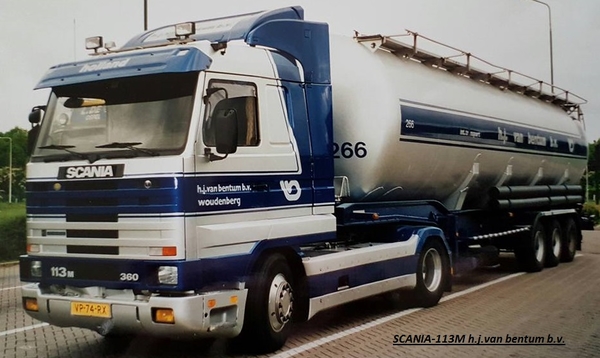 SCANIA-113M H.J.van BENTUM .b.v. WOUDENBERG