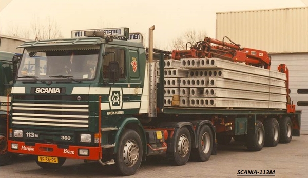 SCANIA-113M MATERS HUISSEN