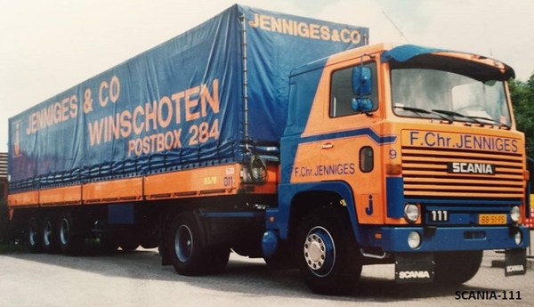SCANIA-111 JENNIGES WINSCHOTEN