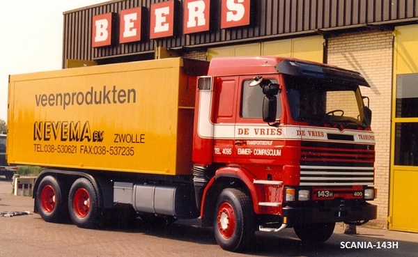 SCANIA-143H DE VRIES