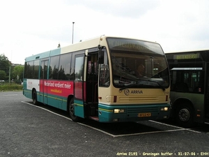 Arriva 2195 Groningen 31-07-2006