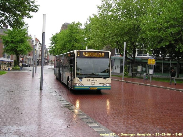 Arriva 231 Hereplein Groningen 25-05-2006