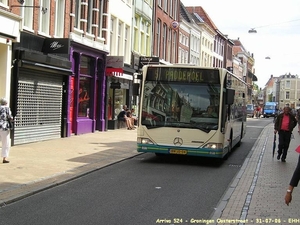 Arriva 524 Groningen  31-07-2006