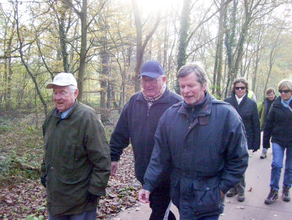 Wandeling naar de Vestinglaan - 20 november 2014