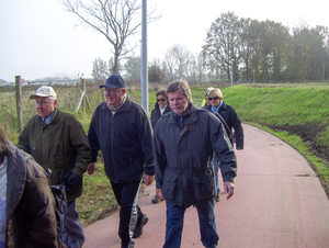 Wandeling naar de Vestinglaan - 20 november 2014