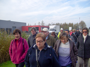 Wandeling naar de Vestinglaan - 20 november 2014