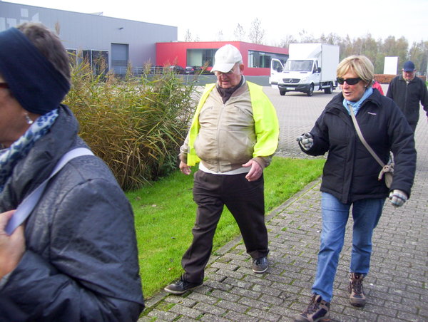 Wandeling naar de Vestinglaan - 20 november 2014