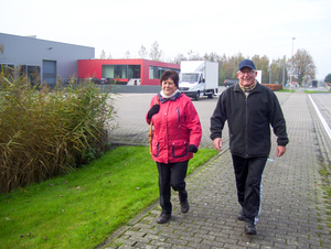 Wandeling naar de Vestinglaan - 20 november 2014