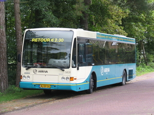 Arriva 5831 Oosterreeweg Schiermonnikoog 01-09-2006