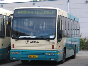 Arriva,2203,Garage Sontweg,16-09-2006