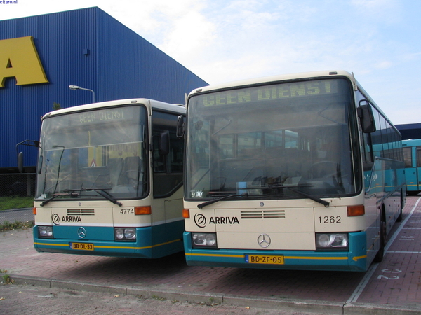 Arriva,4774,1262,Garage Sontweg,16-09-2006