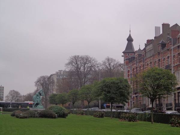 Veel groen in Brussel