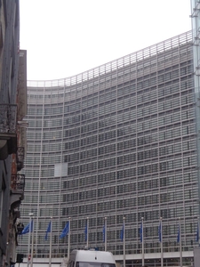 Het Berlaymont Hoofdkwartier Eur.Commissie