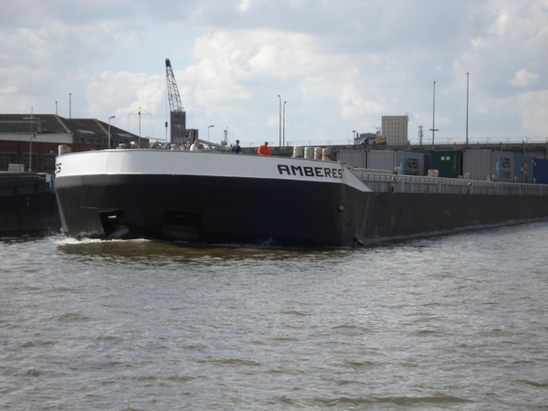 Amberes juist voorbij Noorderlaanbrug