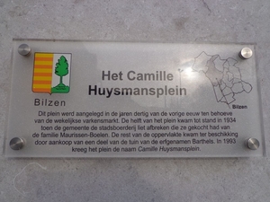 … op het Camille Huysmansplein