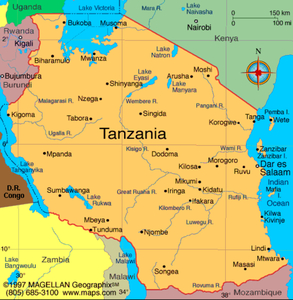 Tanzania_map2