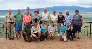 4e Ngorongoro krater, uitgang _XXX GRP Benny