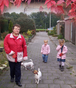 rondje langs de blok