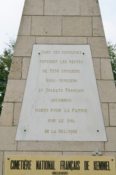 Franse militaire begraafplaats Ossuaire “ Loker 4
