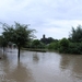 Wateroverlast 27-07-2014 aan het bufferbekken.