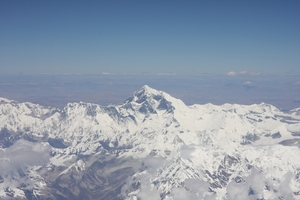 Mount Everest 8848m.